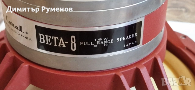 Говорители Coral Beta 8 Fullrange, снимка 8 - Тонколони - 54244595