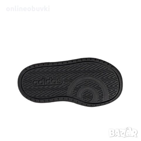 НАМАЛЕНИЕ!!!Бебешки спортни обувки ADIDAS HOOPS Бяло с червени ленти, снимка 5 - Детски маратонки - 35315526
