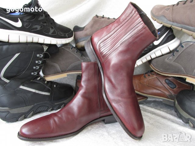 КАТО НОВИ Небрежно официални,висококачествени, луксозно - ежедневни мъжки боти 44 - 45 original JOOP, снимка 5 - Мъжки боти - 31370832
