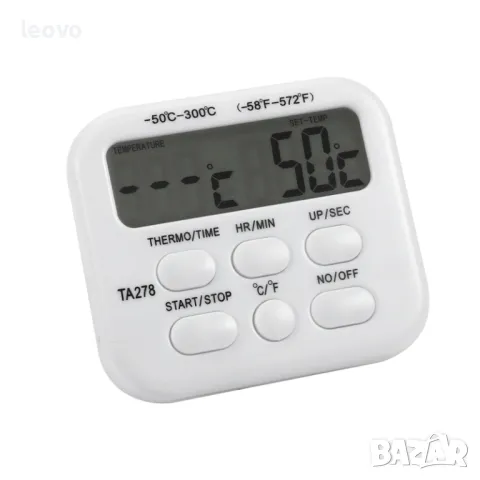 Готварски термометър TA278, с таймер и сонда.  Българско ръководство, снимка 5 - Аксесоари за кухня - 49755449