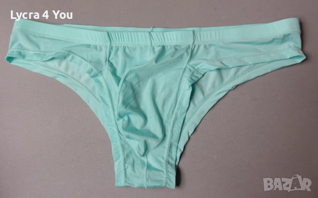 XL мъжки слипове в черно и светло синьо, снимка 10 - Бельо - 53376165