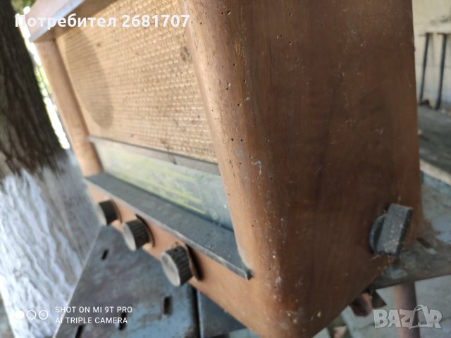 Старо радио Марек М-465, снимка 2 - Радиокасетофони, транзистори - 29940320