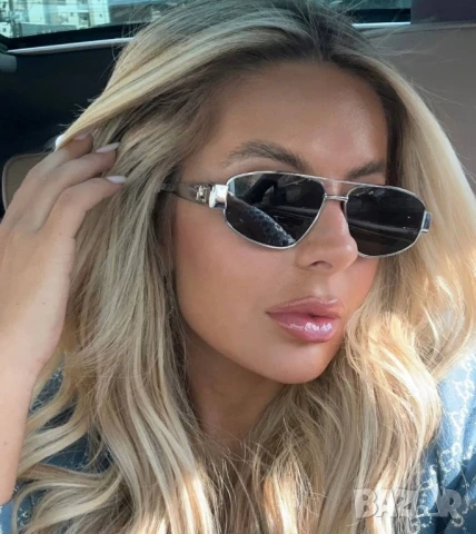 очила с черен обикновен калъф и ув защита ysl saint laurent versace celine , снимка 14 - Слънчеви и диоптрични очила - 50761706