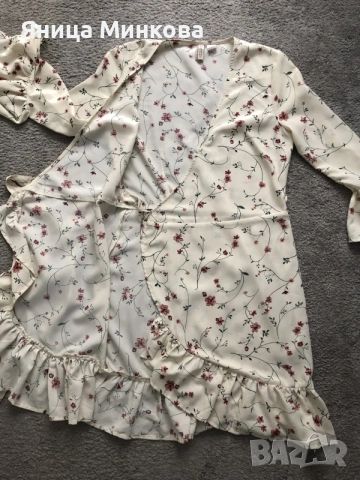 Дамска рокля H&M, тип- прегърни ме, снимка 10 - Рокли - 56153114