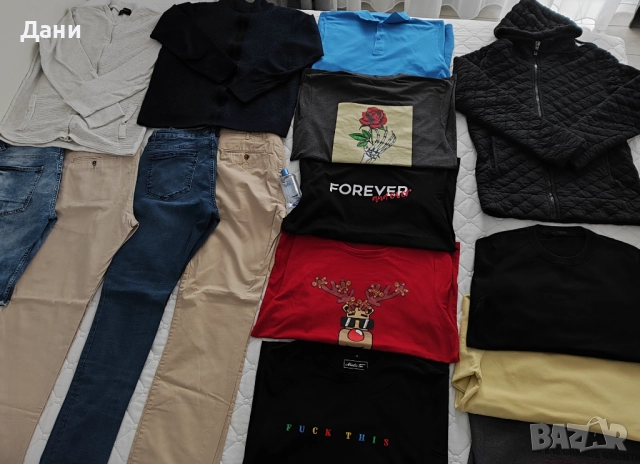 лот мъжки дрехи м,л