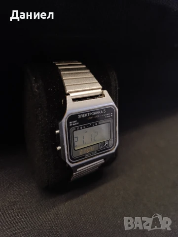 Съветски часовник Електроника 5, снимка 4 - Антикварни и старинни предмети - 50980049
