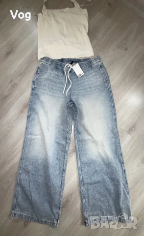 Лот панталон (М) и потник (L) Н & М - 35 лв Чисто нови с Етикет , снимка 3 - Дънки - 51036762