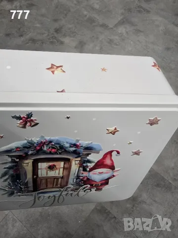 метални коледни кутии, снимка 5 - Кутии за съхранение - 47718152
