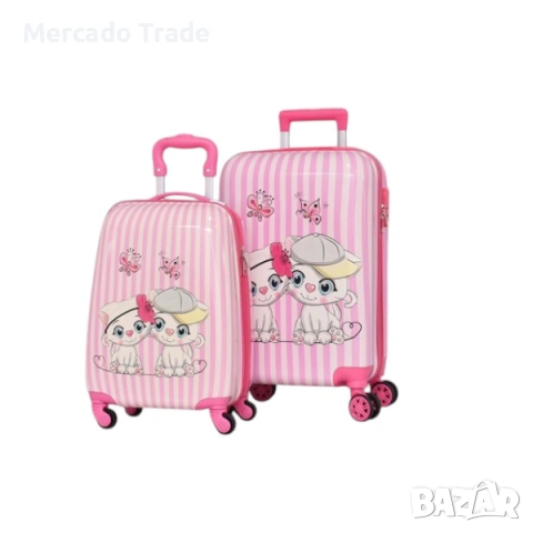 Комплект детски куфари Mercado Trade, 31800, Различни модели, 16" и 20", снимка 4 - Куфари - 54335793
