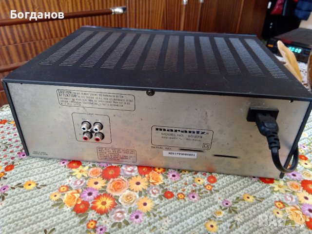 MARANTZ MODEL SD 273 STEREO CASSETTE DECK MADE IN JAPAN, снимка 9 - Декове - 40026831