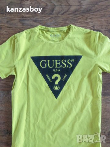 GUESS - страхотна мъжка тениска, снимка 3 - Тениски - 37452892