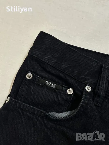Черни дънки Hugo Boss, снимка 4 - Дънки - 56547968