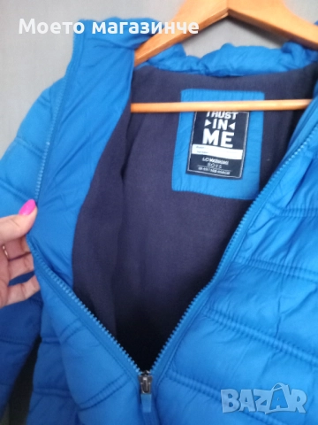 Топло зимно яке LC Waikiki – 10–11 г. (140–146 см), снимка 4 - Детски якета и елеци - 52118878
