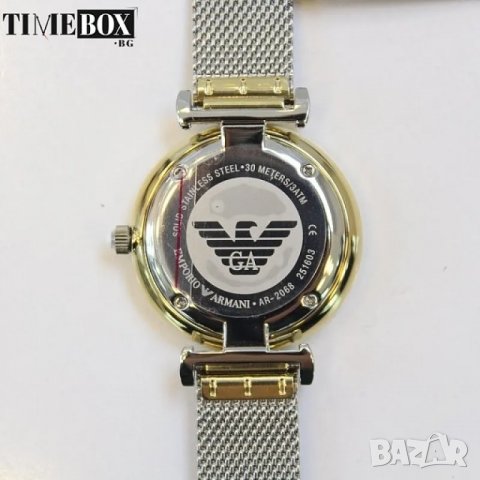 Emporio Armani AR2068 Gianni T-Bar. Нов дамски часовник, снимка 3 - Дамски - 38780167
