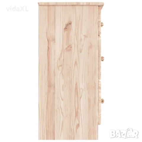 vidaXL Скрин ALTA, 112x35x73 см, бор масив, снимка 5 - Скринове - 56147290