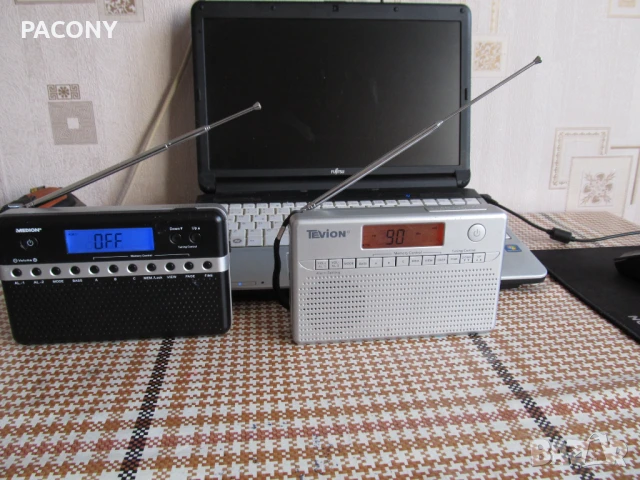 радио MEDION и TEVION - цифрово - отлично, снимка 3 - Радиокасетофони, транзистори - 50754030