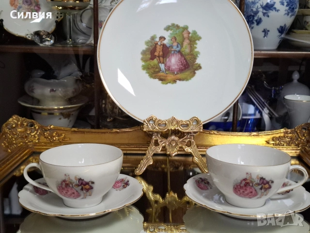 Романтичен Винтидж Комплект „Галантна епоха“, снимка 2 - Сервизи - 53900993
