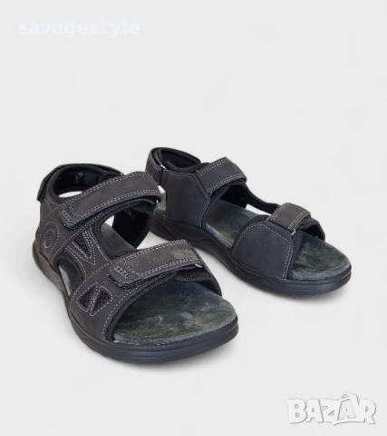 Мъжки летни сандали в черно 