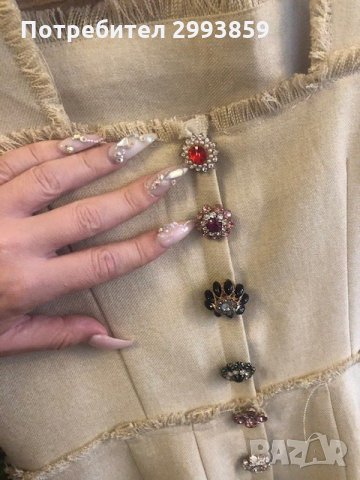 Рокля Долче*D&G pizza printing dress, снимка 6 - Рокли - 34132042