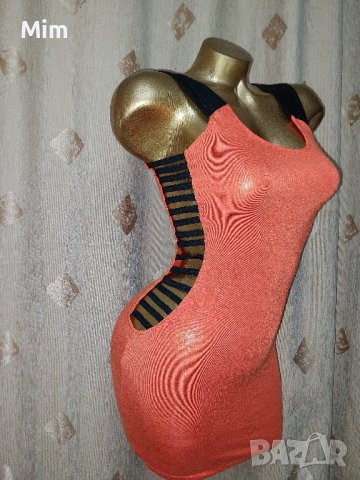 XS Къса Ефектна рокля за елегантна дама 