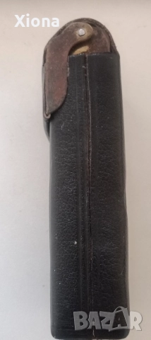 Автентична табакера за дълги цигари от естествена кожа от Соца/колекционерска/антикварна, снимка 2 - Антикварни и старинни предмети - 52866494