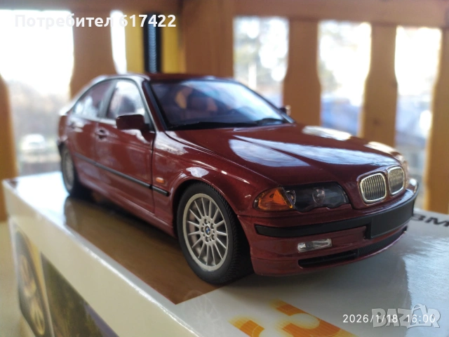1:18 Метален модел на  BMW 3er 328i Limousine E46 - UT / Minichamps, снимка 7 - Колекции - 53142334