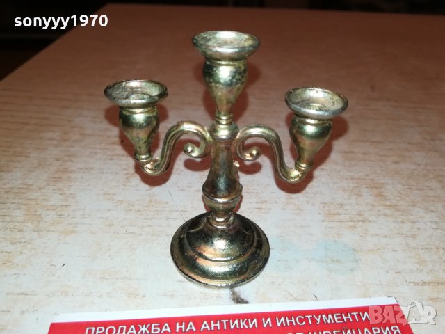 МИНИ СВЕЩНИК-ВНОС ГЕРМАНИЯ 1410211934, снимка 7 - Антикварни и старинни предмети - 34466149
