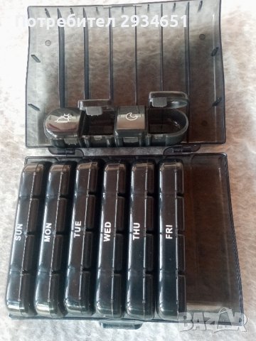 Органайзер за лекарства 7дни х 4приема, снимка 3 - Други - 44222863