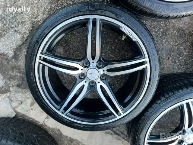 5х112 Джанти 19 Audi VW Mercedes Skoda Seat 5x112 ET 45 J 8.5 Централен отвор 66.6, снимка 6 - Аксесоари и консумативи - 49328330