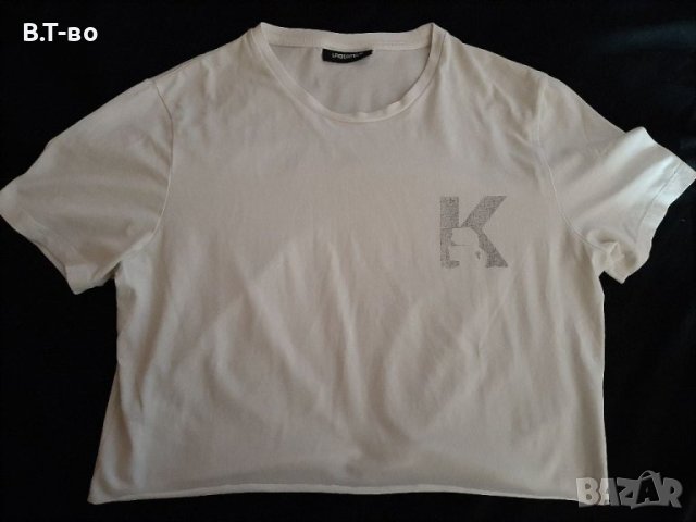 Karl lagerfeld къса тениска