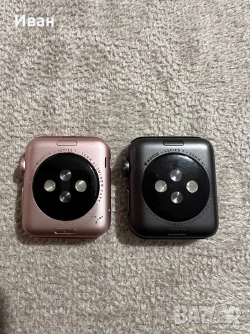 Apple Watch Series 3 38мм, series 1 38мм, снимка 2 - Смарт гривни - 54140374