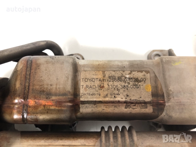 EGR охладител Toyota Corolla Verso 2.2 D-CAT 177кс 2007г 25680-0R020-00, снимка 2 - Части - 51910571