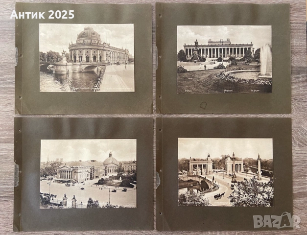 Стари фотографии от Германия, архитектура и забележителности, начало XX век