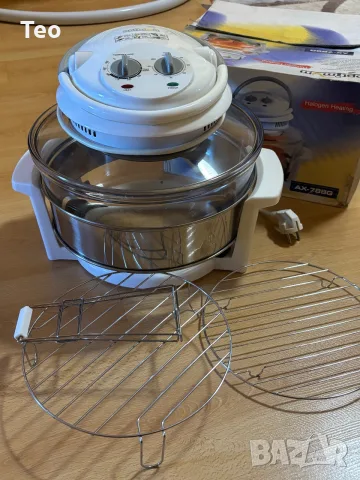 Халогенна конвекторна фурна Optimum AX-788G (1300W, 11-12L) – Като нова, в кутия!