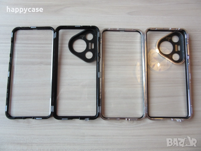 Huawei Pura 70 Ultra / 70 Pro / 70 / Двоен 360° магнитен кейс калъф с камера протектор, снимка 9 - Калъфи, кейсове - 52674613