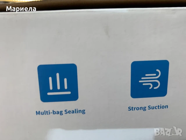 Вакуумна машина с нож и място за съхранение на ролки за мокри и сухи храни, снимка 7 - Други - 50779164