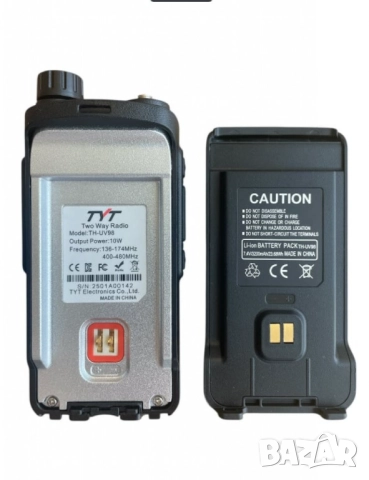 Професионална двубандова радиостанция TYT TH-UV98, снимка 7 - Друга електроника - 52093873