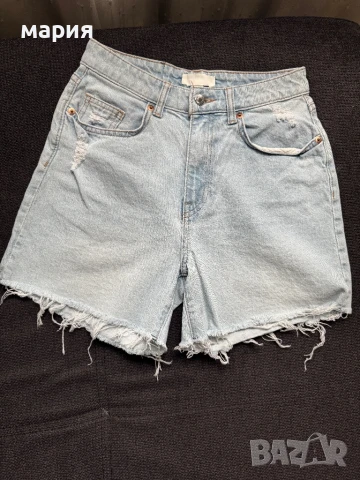 Нови къси панталонки H&M S, снимка 2 - Къси панталони и бермуди - 51110034