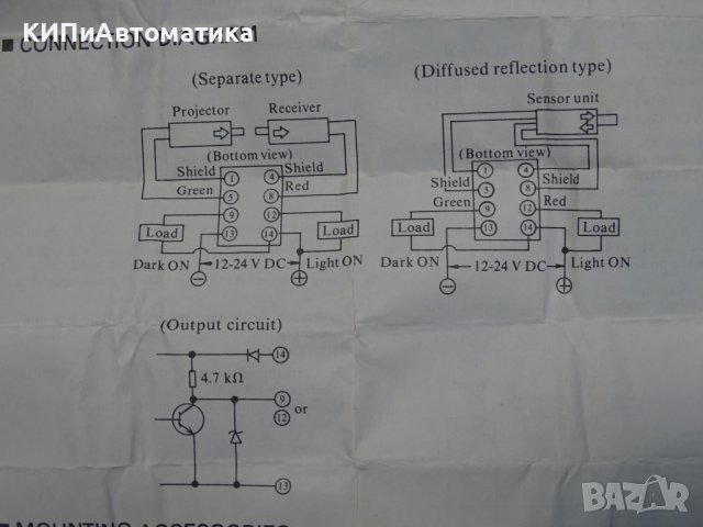 усилвател за фотодатчик Matsushita MP-A-DC 12-24 photoelectric switch amplifier, снимка 7 - Резервни части за машини - 38281833