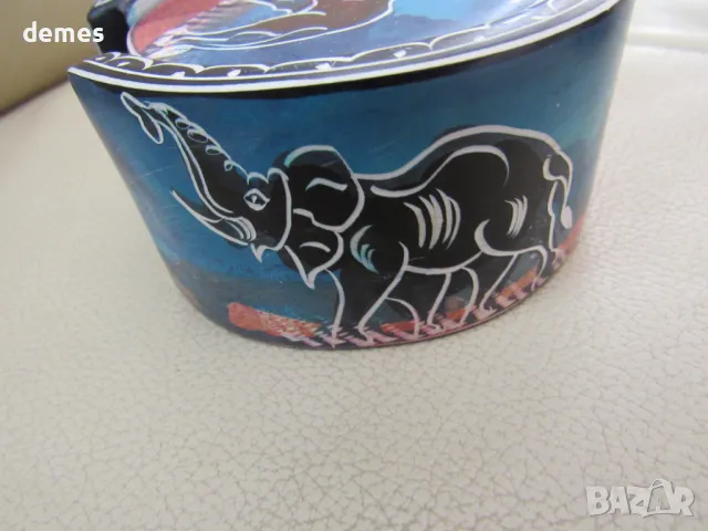 Подложки за 6 чаши от сапунен камък BIG 5, Кения, снимка 3 - Други - 49634572