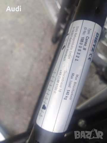 DEITZ сгъваема инвалидна рингова количка със степенки , снимка 9 - Инвалидни колички - 54009951