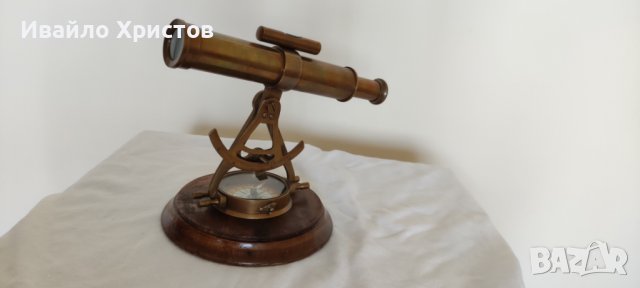 Магнитен компас- старинен корабен уред- реплика, снимка 1 - Антикварни и старинни предмети - 37956314