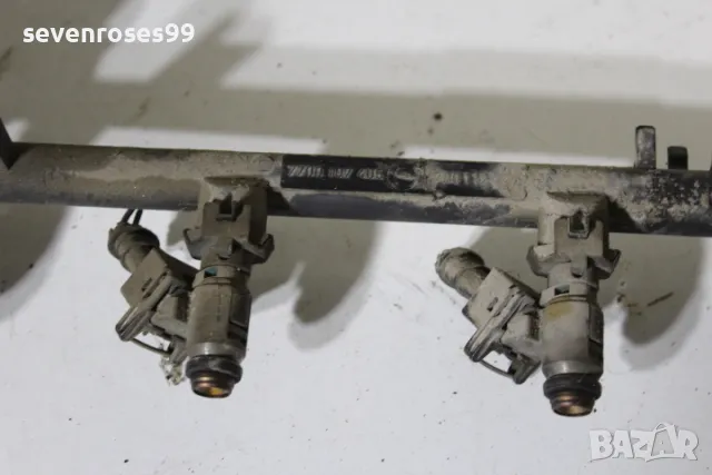 Горивна рейка с дюзи Рено Лагуна 1 1.8i Renault Laguna 1 7700107405, снимка 3 - Части - 49323404