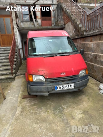 Ford Transit 1993г дълга база газ/бензин работещ, снимка 4 - Бусове и автобуси - 53949720