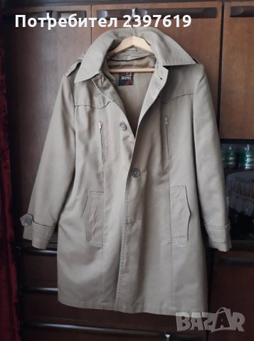 НОВА МЪЖКА ШУБА С ПОДПЛАТА И КАЧУЛКА - №7, снимка 1