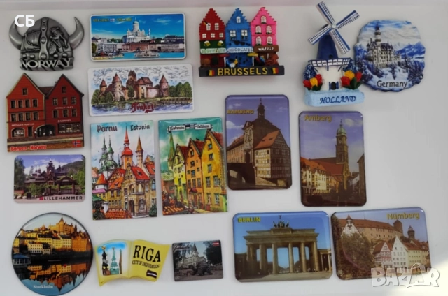 Магнити за хладилник от Европа, Азия, Африка и Южна Америка, снимка 3 - Колекции - 52236849