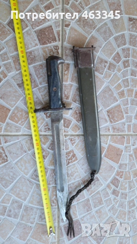Щик, нож, байонет, снимка 4 - Антикварни и старинни предмети - 54312909