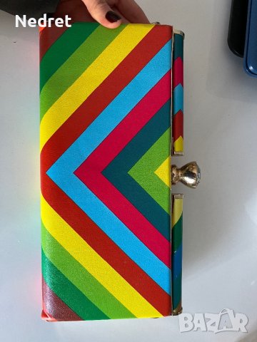 Шарена официална чанта