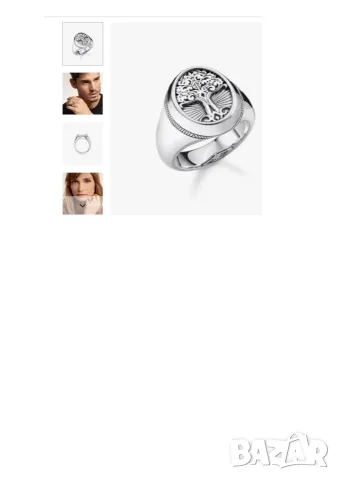 почти нов пръстен Thomas Sabo, снимка 4 - Пръстени - 55949129
