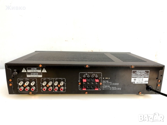 Усилвател PIONEER, снимка 6 - Ресийвъри, усилватели, смесителни пултове - 52412154